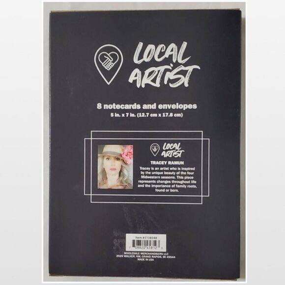 New 8 Matching Notecards & Envelopes - Picture 6 of 16